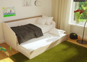 Кровати с выдвижной секцией в Кедровом