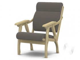Кресло Вега-10 (бесцветный лак/ULTRA STONE) в Кедровом - kedrovyj.katalogmebeli.com | фото